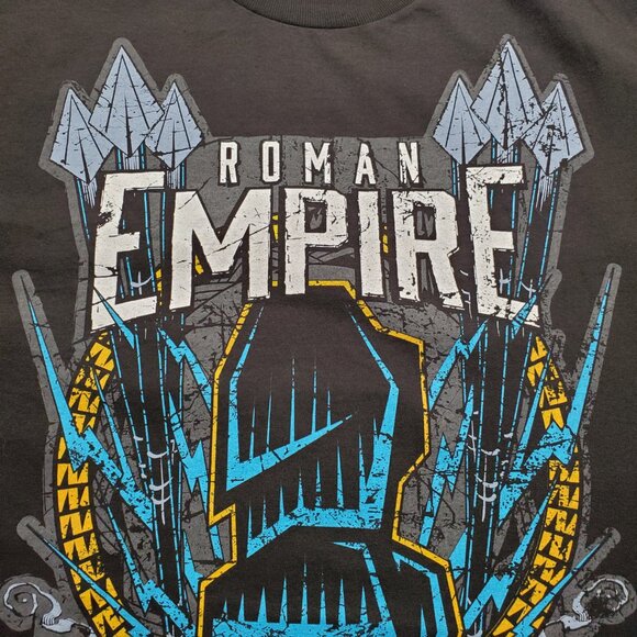 Roman Reigns WWE WWF WCW Authentic Roman Empire Youth Large T-Shirt Believe That - Picture 6 of 12